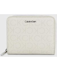 Calvin Klein - Logo-RFID-Portemonnaie mit Rundum-Reißverschluss - Lyst