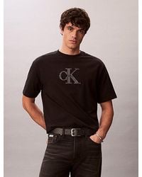 Calvin Klein - Jeans Relaxed Logo Appliqué T-Shirt - Lyst