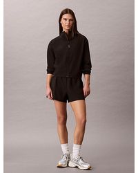 Calvin Klein - Sport Quick Dry High Rise Woven Shorts - Lyst
