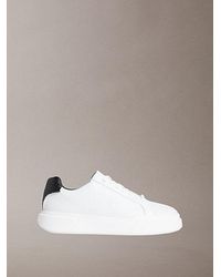 Calvin Klein - Ck Avenue – Leder-Sneakers Mit Logo - Lyst