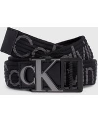 Calvin Klein - Logo Webbing Belt - Lyst