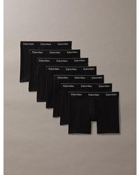 Calvin Klein - 7 Pack Boxer Briefs - Lyst
