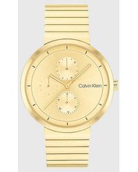Calvin Klein - Multifunction Link Bracelet Watch - Lyst