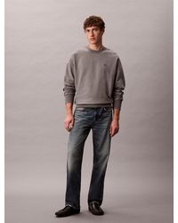 Calvin Klein - Relaxed Monogram Sweatshirt - Lyst