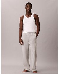 Calvin Klein - Soft Waffle Lounge Joggers - Lyst