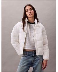 Calvin Klein - Calvin Klein Lightweight Puffer Jacket - Lyst