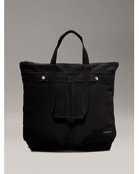 Calvin Klein - Shopper Aus Canvas - Lyst