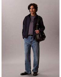 Calvin Klein - Stand Collar Harrington Jacket - Lyst