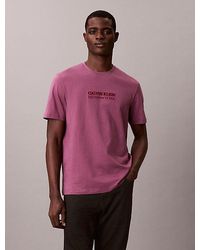 Calvin Klein - Ck Ny Crewneck Graphic Tee - Lyst