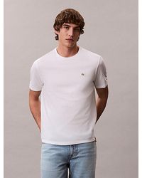 Calvin Klein - 2 Pack Cotton Badge T-Shirts - Lyst