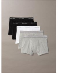 Calvin Klein - 5 Pack Trunks Cotton Classics - Lyst