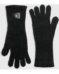 Calvin Klein - Wool Blend Gloves - Lyst
