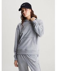 Calvin Klein - French Terry Hoodie - Lyst