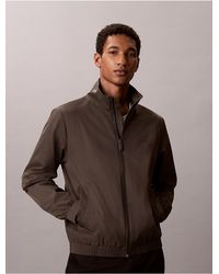 Calvin Klein - Matte Windbreaker Jacket - Lyst
