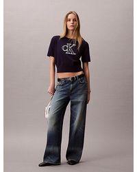 Calvin Klein - Jeans Short Sleeve Monogram Jumper - Lyst