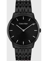 Calvin Klein - Minimalistic Dial Link Bracelet Watch - Lyst