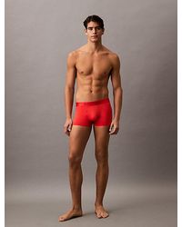 Calvin Klein - Bóxers ajustados de tiro bajo - Microfibre Tech - Lyst