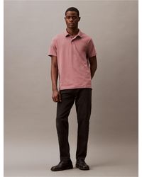Calvin Klein - Supima Cotton Polo Shirt - Lyst