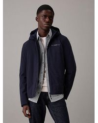 Calvin Klein - Jacke Aus Technischem Gewebe Mit Kapuze - Lyst