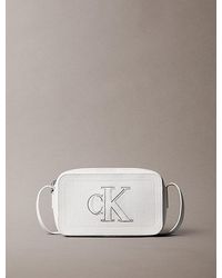 Calvin Klein - Signature Monogram Crossbody Camera Bag - Lyst