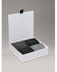 Calvin Klein - Pack de 4 pares de calcetines de deporte en set de regalo - Lyst
