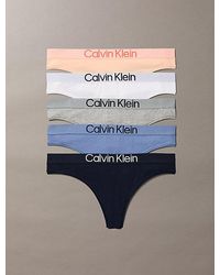 Calvin Klein - 5-Pack Strings - Lyst