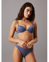 Calvin Klein - Parte de arriba de bikini push up - CK Essentials - Lyst