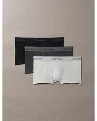 Calvin Klein - 3Er-Pack Hüft-Shorts - Lyst