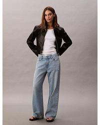 Calvin Klein - Low Rise Baggy Jeans - Lyst