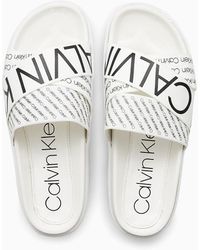 Calvin Klein Chanclas - Blanco