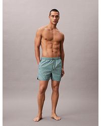 Calvin Klein - Medium Drawstring Swim Shorts Essentials - Lyst