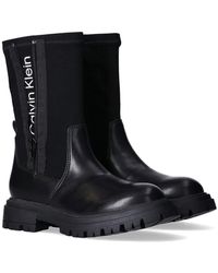 Calvin Klein - Kids Easy-Zip Chelsea Boots - Lyst