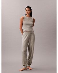 Calvin Klein - Plush Terry Lounge Joggers - Lyst