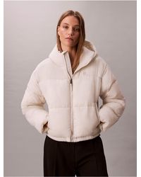 Calvin Klein - Calvin Klein Short Puffer Jacket - Lyst