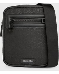 Calvin Klein - Small Convertible Logo Reporter Bag - Lyst