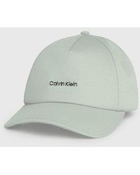 Calvin Klein - Gorra de lona - Lyst