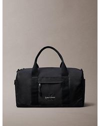 Calvin Klein - Nylon Signature Logo Weekend Bag - Lyst