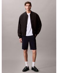 Calvin Klein - Short Pull-Up Extensible En Popeline - Lyst