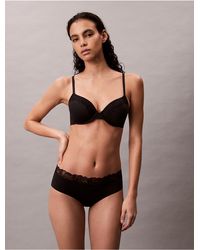 Calvin Klein - Perfectly Fit Lace Hipster - Lyst