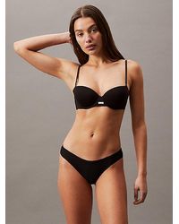 Calvin Klein - Sujetador demi invisible - Cotton Modal Bare - Lyst