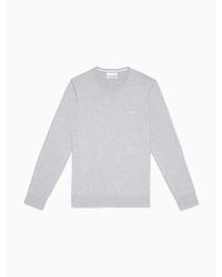 calvin klein grey sweater mens