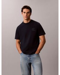 Calvin Klein - Relaxed Embossed Logo T-Shirt - Lyst