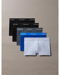 Calvin Klein - 5 Pack Relaxed Dart Trunks - Lyst
