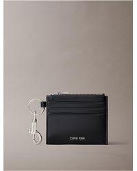 Calvin Klein - Hardware Logo Clip Card Case - Lyst
