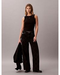 Calvin Klein - Jeans Low Rise Baggy Logo Jeans - Lyst
