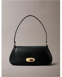 Calvin Klein - Top Flap Shoulder Bag - Lyst
