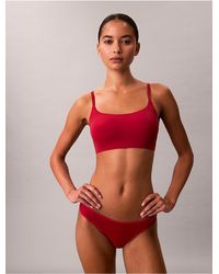 Calvin Klein - Invisibles Wirefree Lightly Lined Bralette - Lyst