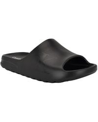 Calvin Klein - Monogram Logo Pool Slide Sandal - Lyst