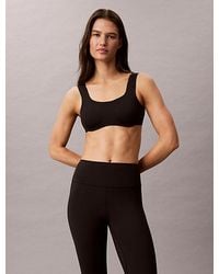 Calvin Klein - Sport Quick Dry Low Impact Sports Bra - Lyst