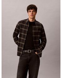 Calvin Klein - Jeans Oxford Cotton Check Shirt - Lyst